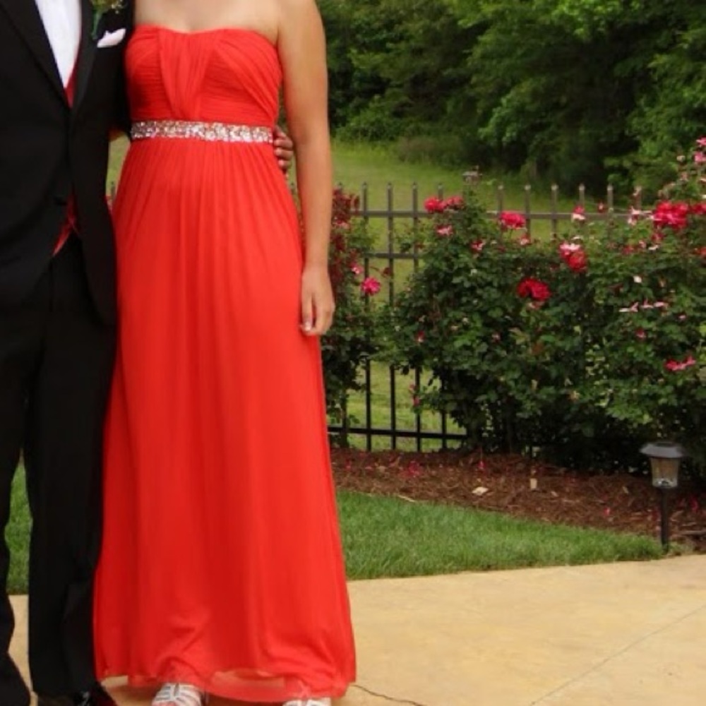 Strapless Prom Dress